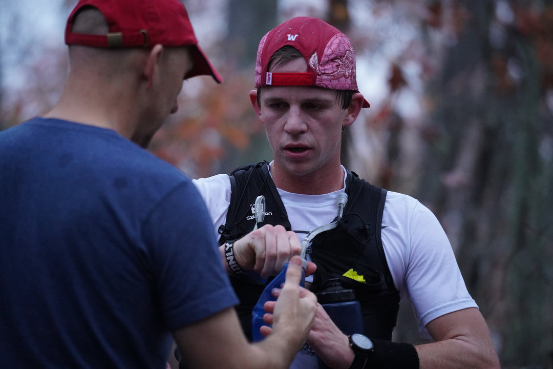 Red Running Hats